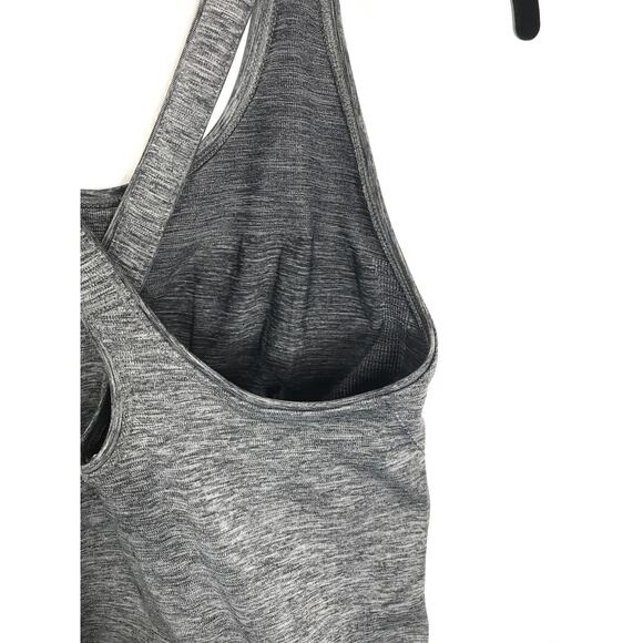 Lululemon Gray Ombre Balance and Resist Athletic Onesie Bodysuit Workout Gym - Picture 7 of 11